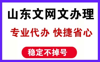 山东文网文办理需要什么条件，山东文网文代办时间？